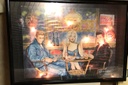 Posterbord James Dean, Marilyn Monroe en Elvis Presley