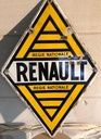 Renault regie nationale double sided