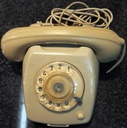 Telefoon met draaischijf