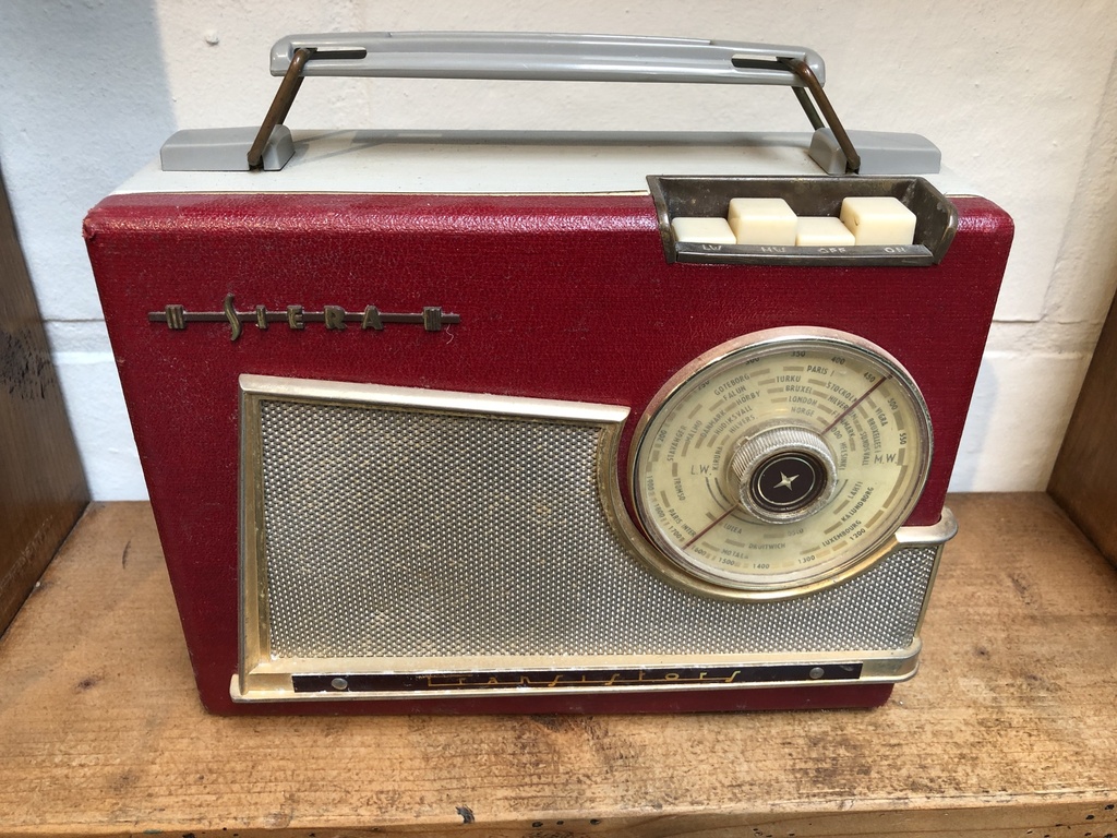 Siera transistors  portable radio